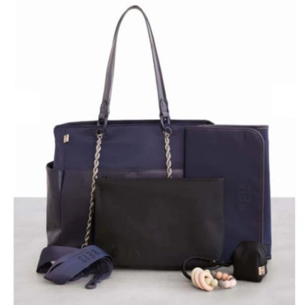 BEIS Dark Blue weekend/work/Baby Bag - Picture 12 of 16